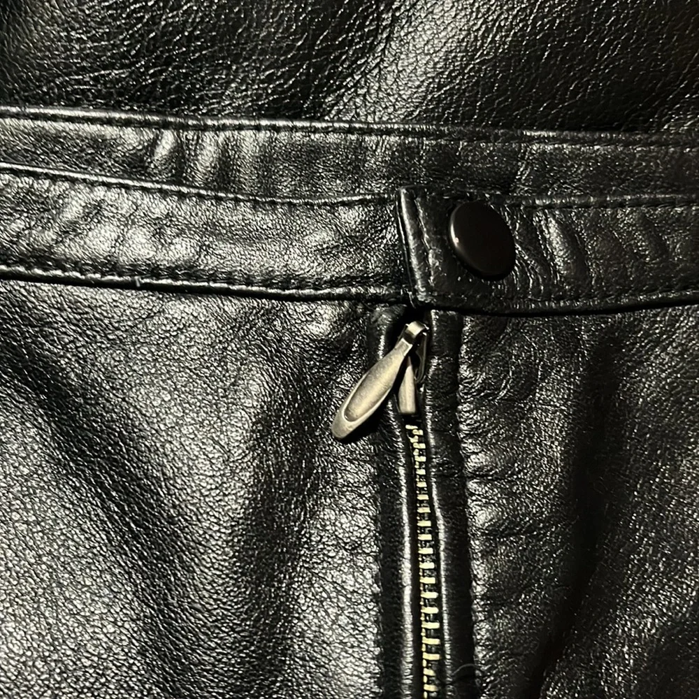 Wilsons Leather Black Mini Skirt